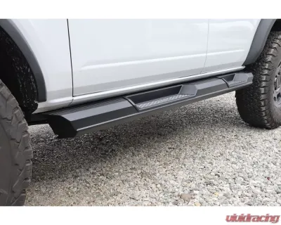 LOD Black Texture Armor Lite 4 Door Rocksliders Ford Bronco 2021-2022 - BRS2161
