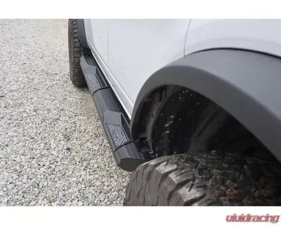 LOD Black Texture Armor Lite 4 Door Rocksliders Ford Bronco 2021-2022 - BRS2161