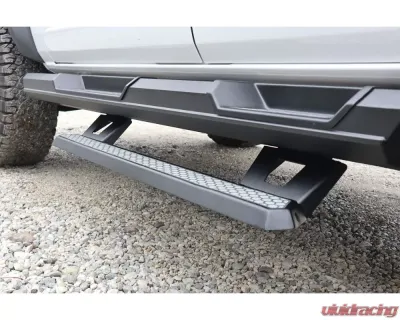 LOD Black Texture Armor Lite 4 Door Rocksliders Ford Bronco 2021-2022 - BRS2161