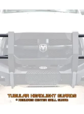 LOD Destroyer Tubular Headlight Guards (Requires Center Grill Guard) Dodge 2500 | 3500 2010-2018                                     - DHG1001 - Image 2