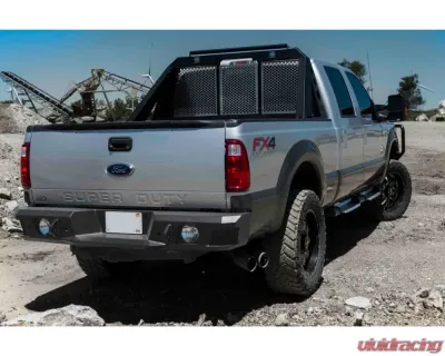 LOD Black Texture Signature Series Heavy Duty Rear Bumper Ford F250 | F350 2011-2016 - FRB1005