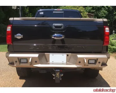 LOD Black Texture Signature Series Heavy Duty Rear Bumper Ford F250 | F350 2011-2016 - FRB1005