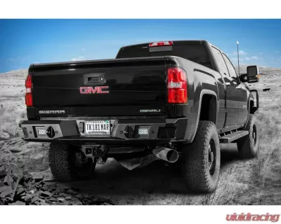 LOD Rear Signature Series Bumper Compatible w/ Reverse Sensors GMC 2500 | 3500 2015-2019 - GRB1015
