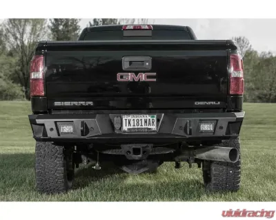 LOD Rear Signature Series Bumper Compatible w/ Reverse Sensors GMC 2500 | 3500 2015-2019 - GRB1015