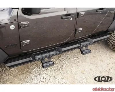 LOD Armor Lite Rocksliders Drop Steps (Pair) Jeep Jk | Jl | Jt 2007-2022 - JAS1861