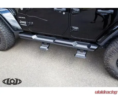 LOD Armor Lite Rocksliders Drop Steps (Pair) Jeep Jk | Jl | Jt 2007-2022 - JAS1861