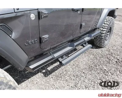 LOD Armor Lite Rocksliders Long Drop Steps (Pair) Jeep Jk | Jl | Jt 2007-2022 - JAS1863