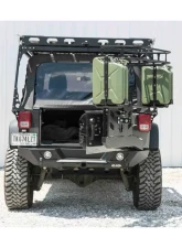 LOD Bare Steel Destroyer Shorty Rear Bumper w/ Tire Carrier Jeep JK Wrangler 2007-2017                                     - JBC0700 - Image 6