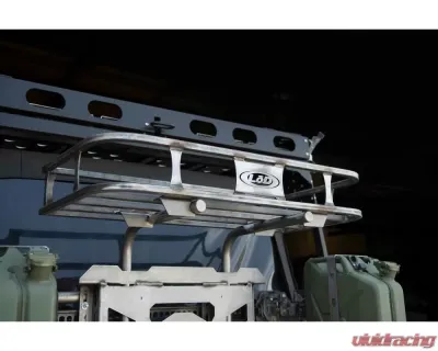 LOD Black Texture Destroyer Full Width Rear Bumper w/ Tire Carrier Jeep JK Wrangler 2007-2017 - JBC0741