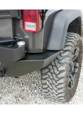 LOD Black Texture Destroyer Full Width Rear Bumper w/ Tire Carrier Jeep JK Wrangler 2007-2017                                     - JBC0741 - Image 8