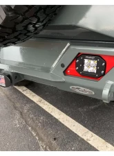 LOD Black Texture Destroyer Shorty Rear Bumper  w/ Tire Carrier Jeep JL Wrangler 2018-2022                                     - JBC1801 - Image 18