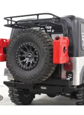 LOD Black Texture Destroyer Expedition Series Rear Bumper w/ Tire Carrier Jeep Cj-7 1976-1986                                     - JBC7621 - Image 4