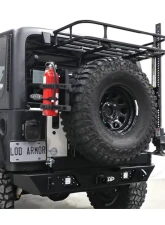 LOD Black Texture Destroyer Rear Bumper w/ Tire Carrier Jeep Wrangler 1987-2006                                     - JBC9641 - Image 9