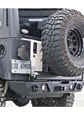 LOD Black Texture Destroyer Rear Bumper w/ Tire Carrier Jeep Wrangler 1987-2006                                     - JBC9641 - Image 2