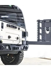 LOD Black Texture Destroyer Rear Bumper w/ Tire Carrier Jeep Wrangler 1987-2006                                     - JBC9641 - Image 5