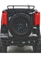 LOD Black Texture Destroyer Rear Bumper w/ Tire Carrier Jeep Wrangler 1987-2006                                     - JBC9641 - Image 8