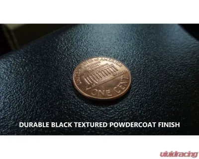 LOD Black Texture Destroyer Shorty Front Bumper w/o Guard Jeep JK Wrangler 2007-2017 - JFB0701