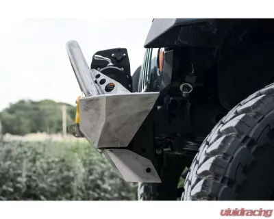 LOD Black Texture Destroyer Shorty Front Bumper w/o Guard Jeep JK Wrangler 2007-2017 - JFB0701