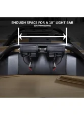 LOD Black Texture Destroyer Shorty Front Bumper w/o Guard Jeep JK Wrangler 2007-2017                                     - JFB0701 - Image 2