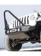 LOD Bare Steel Signature Series Shorty Front Bumper w/ Stinger Guard, Setup For Warn Power Plant Winch only Jeep JL | JT 2018-2022                                     - JFB1862 - Image 3