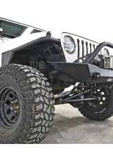 LOD Black Texture Destroyer Full Front Bumper w/ Bull Bar Jeep Wrangler 1987-2006                                     - JFB9675 - Image 2