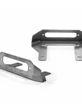 LOD Bare Steel Destroyer Front Bumper Fairlead Mount Jeep Jt | Jl | Jk | Tj | Yj 1987-2022                                     - JFM0700 - Image 2