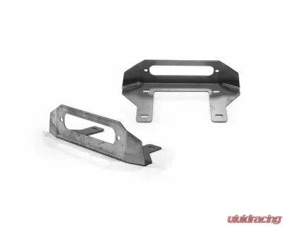 LOD Bare Steel Destroyer Front Bumper Fairlead Mount Jeep Jt | Jl | Jk | Tj | Yj 1987-2022 - JFM0700