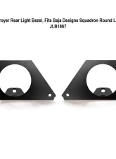 LOD Black Texture Destroyer Light Bezel Options Jeep Jt |Jl | Jk | Tj  | Yj 1987-2022                                     - JLB1851 - Image 10