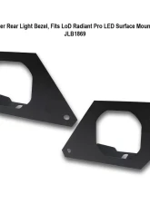 LOD Black Texture Destroyer Light Bezel Options Jeep Jt |Jl | Jk | Tj  | Yj 1987-2022                                     - JLB1851 - Image 14