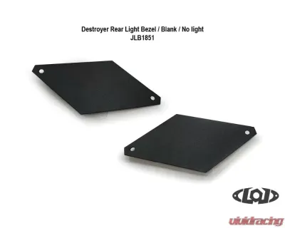 LOD Black Texture Destroyer Light Bezel Options Jeep Jt |Jl | Jk | Tj  | Yj 1987-2022 - JLB1851