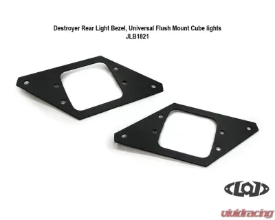 LOD Black Texture Destroyer Light Bezel Options Jeep Jt |Jl | Jk | Tj  | Yj 1987-2022 - JLB1851