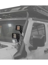 LOD Destroyer Roof Rack Rigid Pro-Series Dually Light Mount (Single Mount) Jeep Wrangler 2007-2022                                     - JLM0792 - Image 2