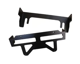 LOD Universal Front Bumper Fairlead Flip Up License Plate Mount
