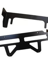 LOD Universal Front Bumper Fairlead Flip Up License Plate Mount                                     - JLP0731 - Image 4