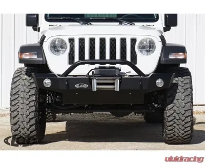 LOD Universal Front Bumper Fairlead Flip Up License Plate Mount - JLP0731
