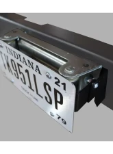 LOD Universal Front Bumper Fairlead Flip Up License Plate Mount                                     - JLP0731 - Image 3