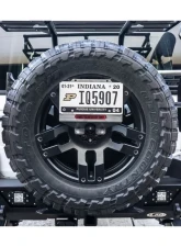 LOD Destroyer Spare Tire License Plate Relocation Kit Jeep JL Wrangler 2018-2022                                     - JLP1810 - Image 3