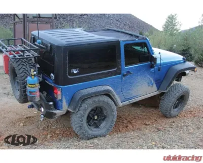 LOD Bare Steel Destroyer Power Tank Mount Jeep Wrangler 1976-2022 - JPT0700