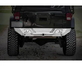 LOD Bare Steel Destroyer Shorty Rear Bumper Only  Jeep JK Wrangler 2007-2017