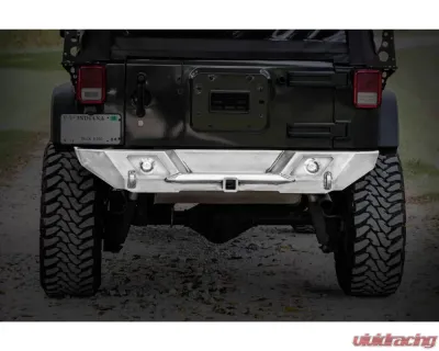LOD Bare Steel Destroyer Shorty Rear Bumper Only  Jeep JK Wrangler 2007-2017 - JRB0700