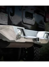 LOD Bare Steel Destroyer Shorty Rear Bumper Only  Jeep JK Wrangler 2007-2017                                     - JRB0700 - Image 2
