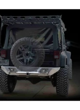 LOD Bare Steel Destroyer Shorty Rear Bumper Only  Jeep JK Wrangler 2007-2017                                     - JRB0700 - Image 3