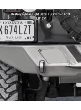 LOD Bare Steel Destroyer Shorty Rear Bumper Only  Jeep JK Wrangler 2007-2017                                     - JRB0700 - Image 9