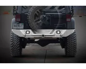 LOD Bare Steel Destroyer Full Rear Bumper Only Jeep JK Wrangler 2007-2017
