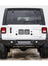 LOD Bare Steel Destroyer Shorty Rear Bumper Only Jeep JL Wrangler 2018-2022                                     - JRB1800 - Image 2
