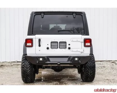 LOD Bare Steel Destroyer Shorty Rear Bumper Only Jeep JL Wrangler 2018-2022 - JRB1800