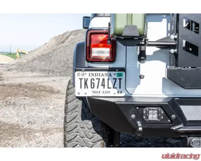 LOD Bare Steel Destroyer Shorty Rear Bumper Only Jeep JL Wrangler 2018-2022 - JRB1800