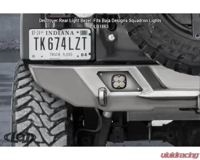 LOD Bare Steel Destroyer Full Rear Bumper Only Jeep JL Wrangler 2018-2022 - JRB1840