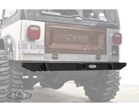 LOD Bare Steel Expedition Rear Bumper Only Jeep Cj-7 1976-1986