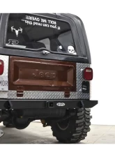 LOD Bare Steel Expedition Rear Bumper Only Jeep Cj-7 1976-1986                                     - JRB7620 - Image 2